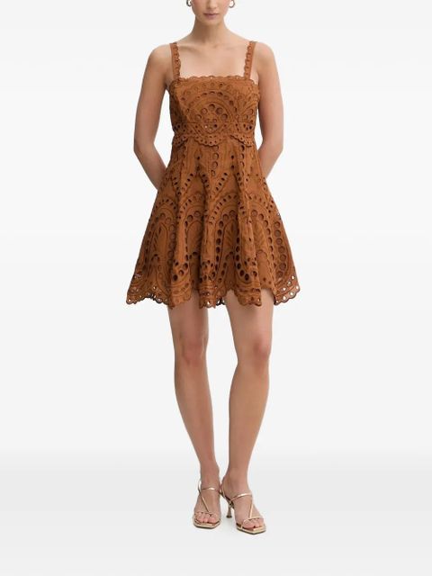 Charo Ruiz Ibiza Zeph cut-out dress - Brown - zdjęcie produktu nr 2