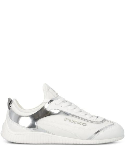 PINKO logo-lettering sneakers - White - zdjęcie produktu nr 1