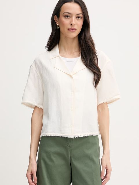 Tommy Hilfiger koszula damska z lnem - zdjęcie produktu nr 1