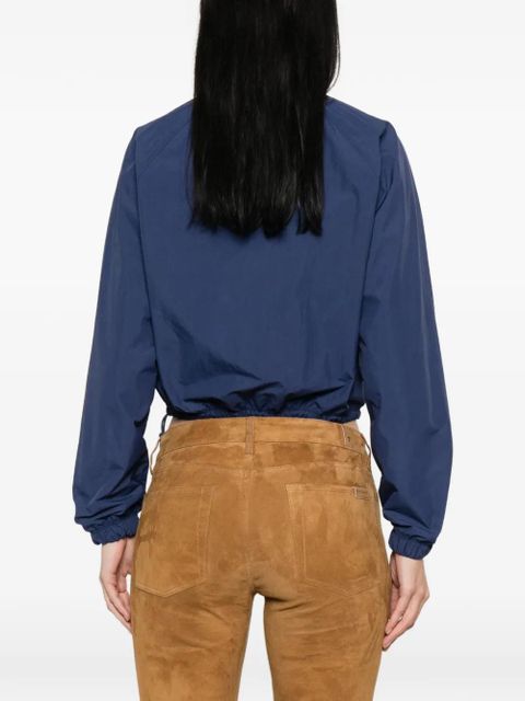 Gucci striped collar jacket - Blue