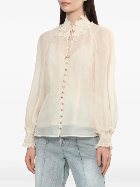 ZIMMERMANN Rebellion blouse - Neutrals