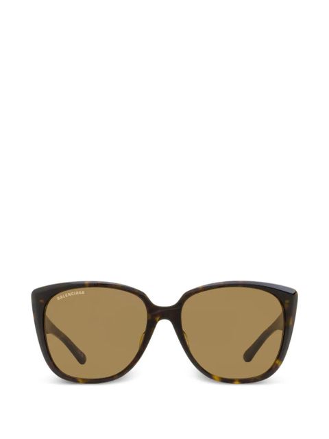 Balenciaga Eyewear Alternative Fit sunglasses - Brown - zdjęcie produktu nr 1