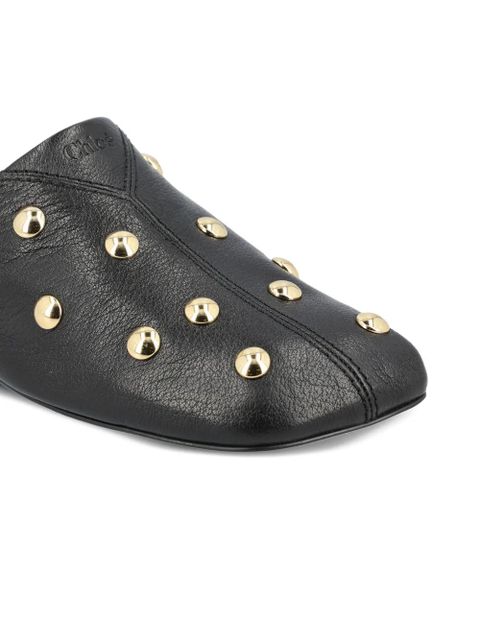 Chloé studded mules - Black