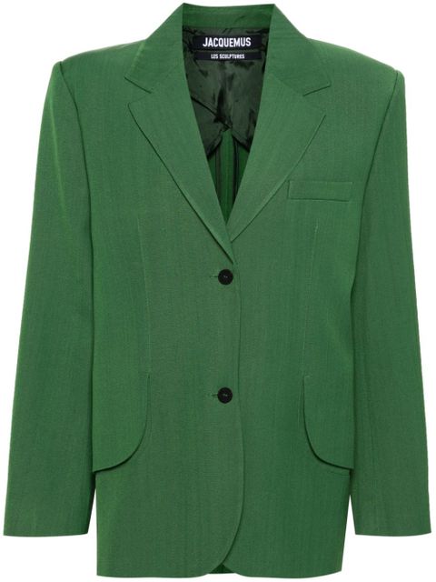 Jacquemus La Veste Titolo blazer - Green - zdjęcie produktu nr 1