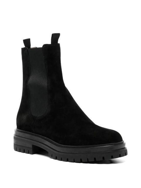 Gianvito Rossi leather chelsea boots - Black - zdjęcie produktu nr 2