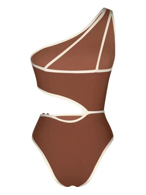 Johanna Ortiz Del Mar cut-out swimsuit - Brown - zdjęcie produktu nr 2