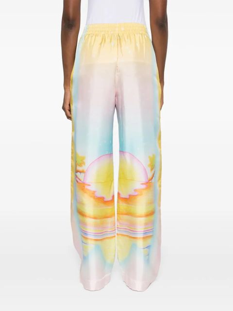 Casablanca Psychedelic Nirvana trousers - Yellow - zdjęcie produktu nr 2
