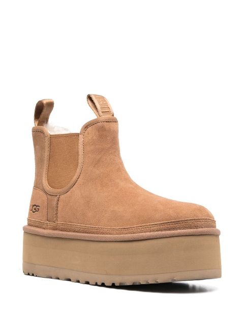 UGG Classic Mini platform Chelsea boots - Neutrals - zdjęcie produktu nr 2