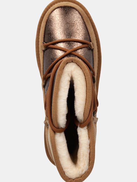 Answear.LAB śniegowce zamszowe kolor brązowy