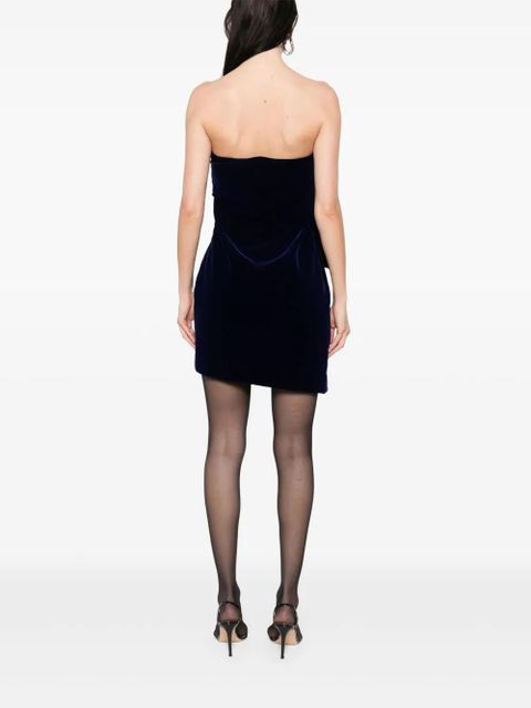 Givenchy Bow mini dress - Blue