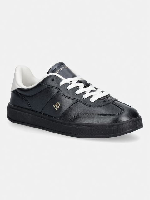Tommy Hilfiger TH HERITAGE SHINY SNEAKER sneakersy damskie skórzane - zdjęcie produktu nr 1