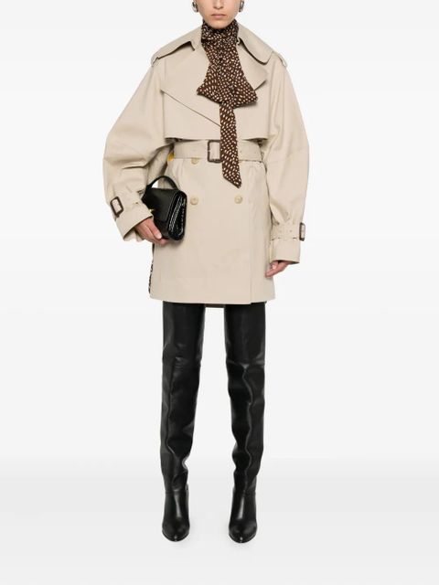Givenchy belted double-breasted trench coat - Neutrals