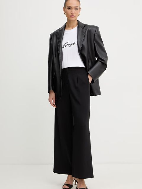 BOSS Orange top treningowy damski z bawełną C Eregular 2 - zdjęcie produktu nr 1