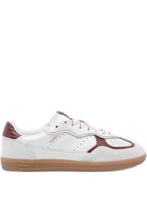 ALOHAS leather-upper lace-up low-top sneakers - White - zdjęcie produktu nr 1