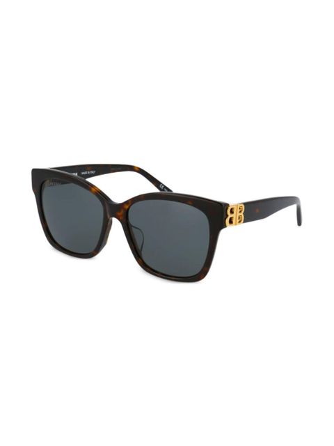 Balenciaga Eyewear Dynasty square-frame sunglasses - Brown - zdjęcie produktu nr 2