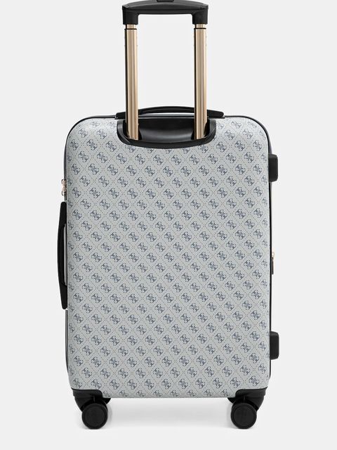 Guess walizka JESCO kolor niebieski TWHB83 89982