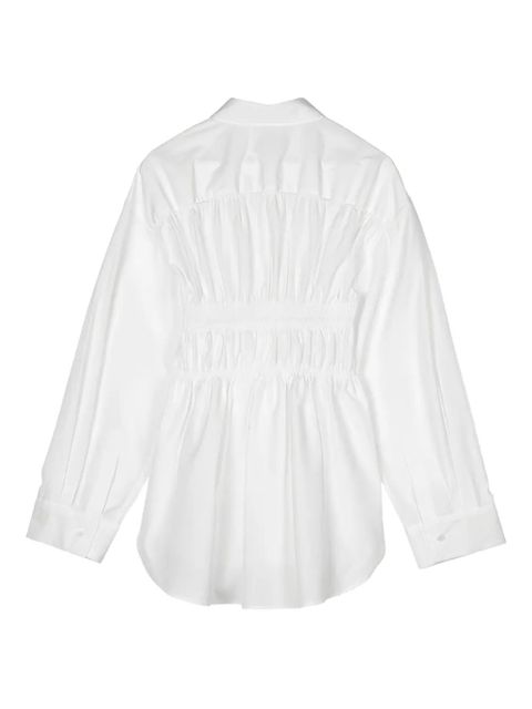 Cecilie Bahnsen braxton gathered shirt - White - zdjęcie produktu nr 2