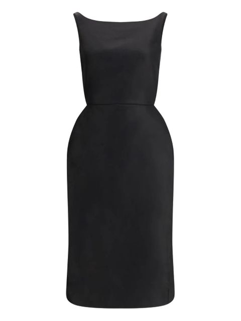 Magda Butrym midi square neck dress - Black - zdjęcie produktu nr 1
