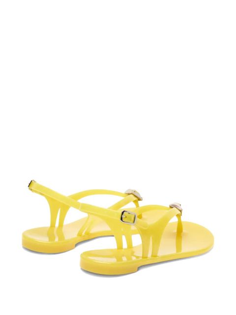 Casadei Jelly slingback sandals - Yellow