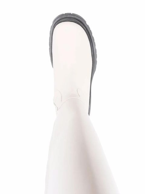 STAUD side zip leather boots - Neutrals - zdjęcie produktu nr 2