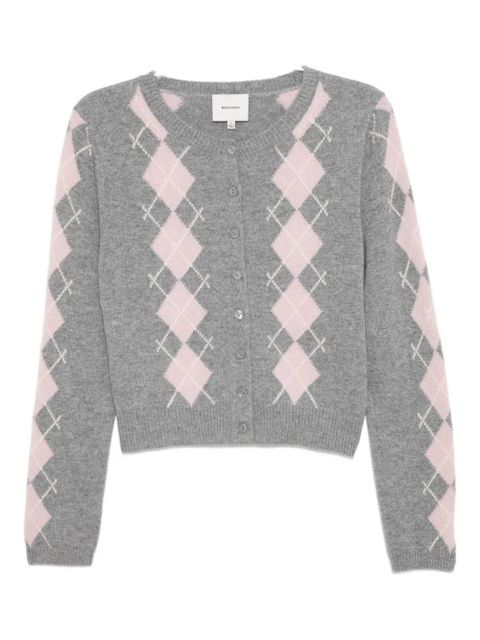 Reformation CLARA cashmere cardigan - Grey - zdjęcie produktu nr 1
