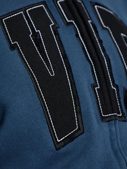 Balenciaga zip-up hoodie - Blue