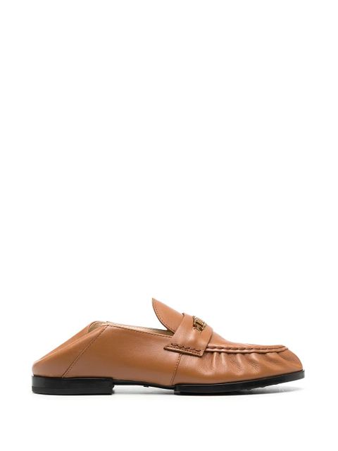 Tod's chain-link detail loafers - Neutrals