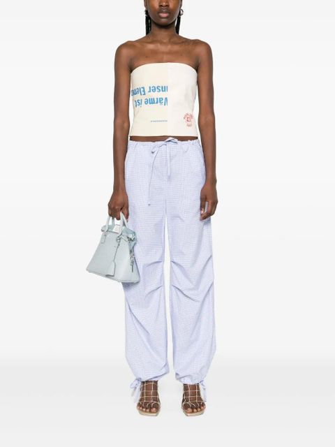 Marine Serre Regenerated Tote Bags top - Neutrals - zdjęcie produktu nr 2