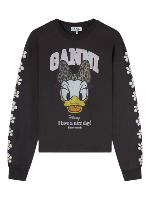 GANNI x Disney print sweatshirt - Black - zdjęcie produktu nr 1