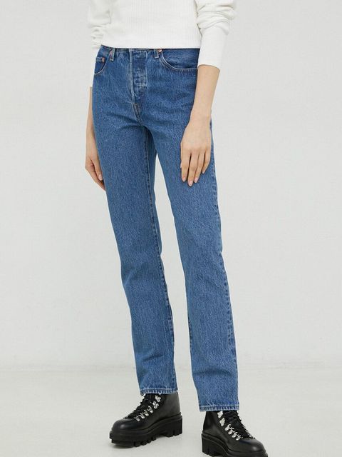 Levi's jeansy 501® JEANS FOR WOMEN damskie high waist - zdjęcie produktu nr 1