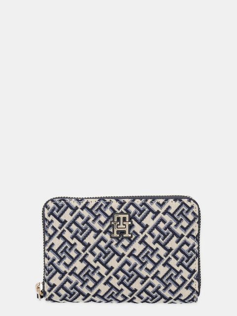 Tommy Hilfiger portfel damski kolor granatowy AW0AW17479 - zdjęcie produktu nr 1