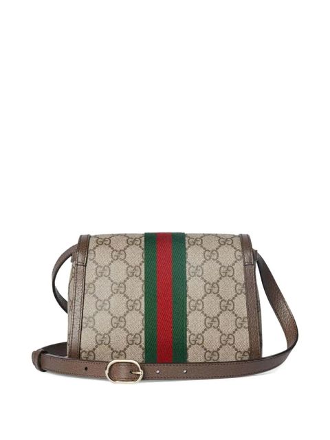 Gucci mini Ophidia shoulder bag - Brown