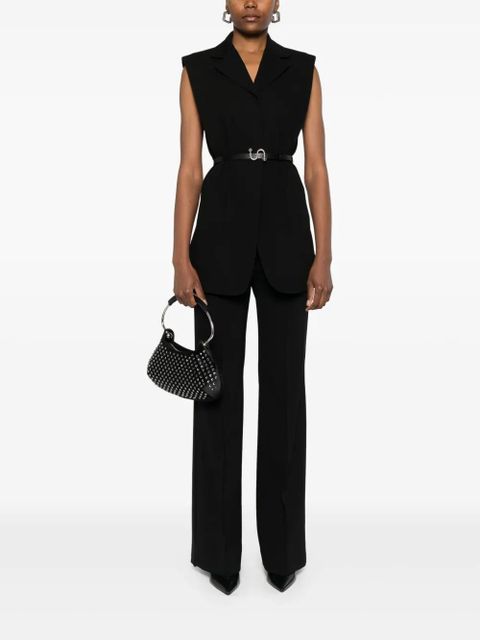 Sportmax high-waisted trousers - Black