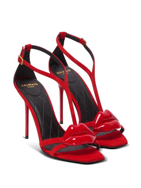 Balmain Lips sandals - Red - zdjęcie produktu nr 2