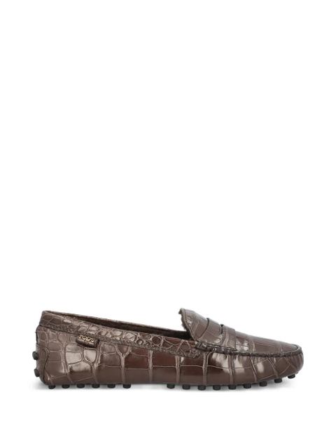 Tod's leather loafers - Brown - zdjęcie produktu nr 1