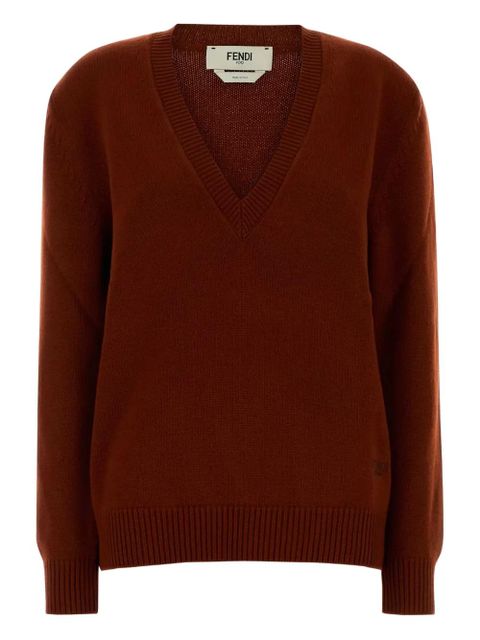 FENDI cashmere sweater - Brown - zdjęcie produktu nr 1