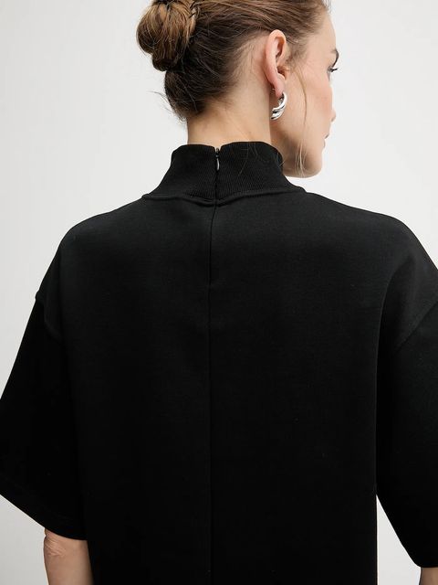 Guess t-shirt damski kolor czarny W5BI13 KC3D2