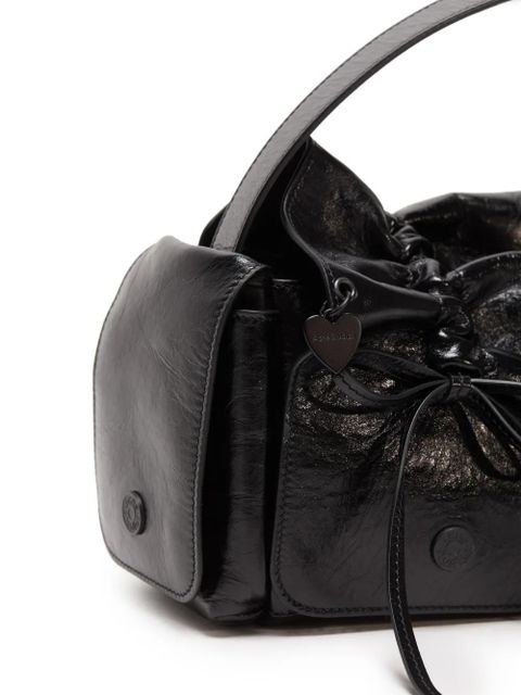 Acne Studios multi-pocket shoulder bag - Black