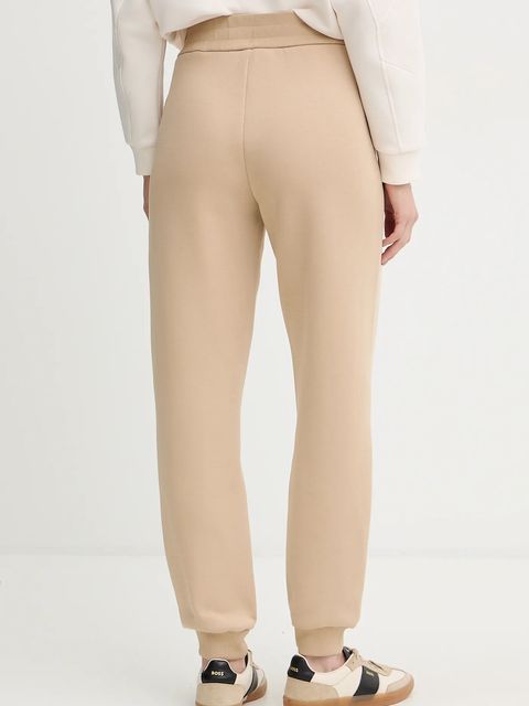 Armani Exchange spodnie dresowe kolor beżowy gładkie XW001287 AF16134 - zdjęcie produktu nr 2