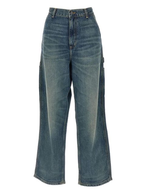 Carhartt WIP high-waisted wide-leg jeans - Blue - zdjęcie produktu nr 1