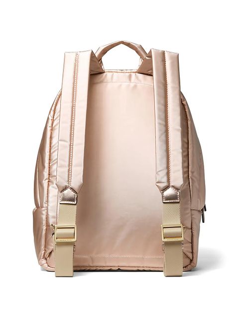Michael Kors Rae medium quilted metallic backpack - Neutrals - zdjęcie produktu nr 2