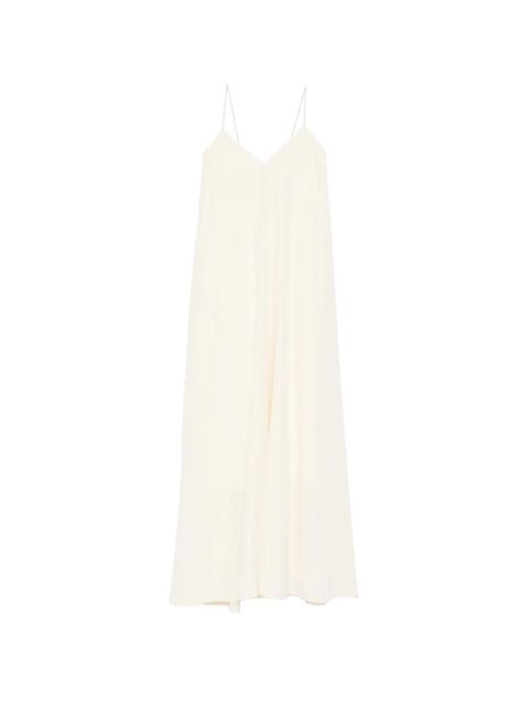 Eleh V-neck spaghetti-strap dress - Neutrals - zdjęcie produktu nr 1