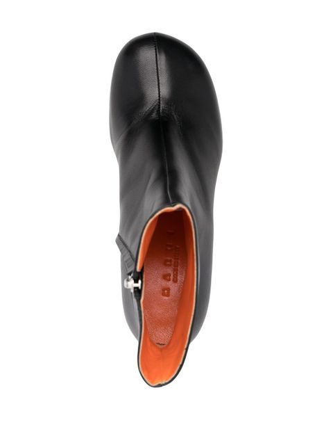Marni zipped ankle boots - Black