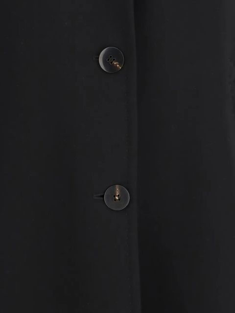 Max Mara Mstracconto single-breast coat - Black