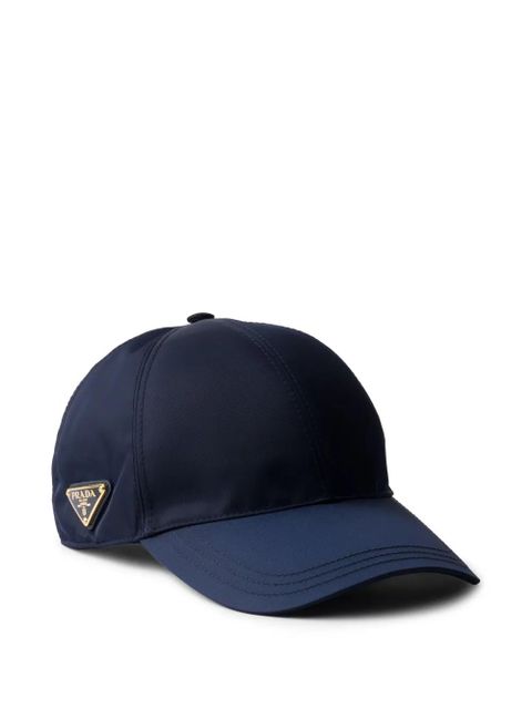 Prada cotton baseball cap - Blue - zdjęcie produktu nr 1
