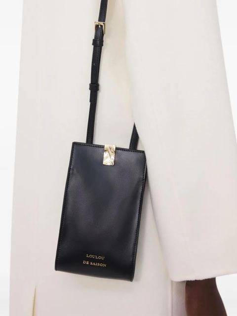 LouLou de Saison Hermin mini bag - Black - zdjęcie produktu nr 2