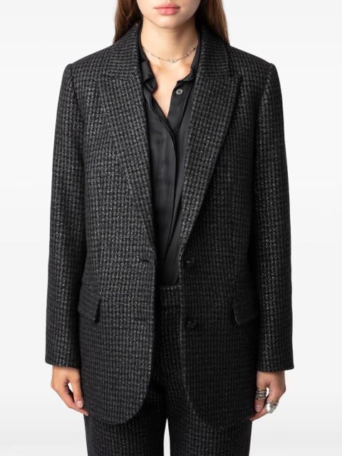 Zadig&Voltaire Viva Car blazer - Black