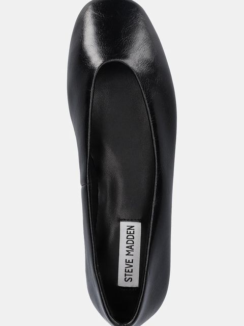 Steve Madden baleriny skórzane Darts kolor czarny SM11003624