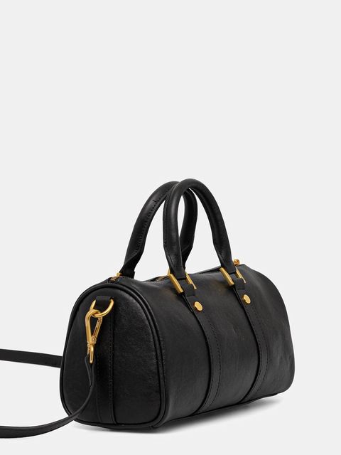 Answear.LAB torebka skórzana kolor czarny