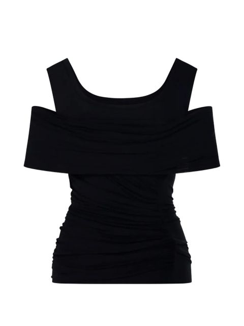 MARANT ÉTOILE cold-shoulder top - Black - zdjęcie produktu nr 1